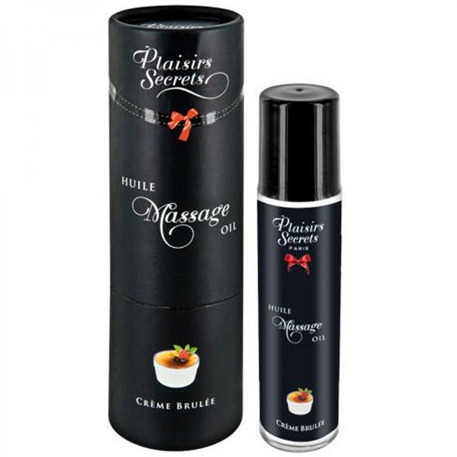 Huile de massage comestible crème brûlée 59ml - CC826005 Huile de massage comestible crème brûlée 59ml - CC826005