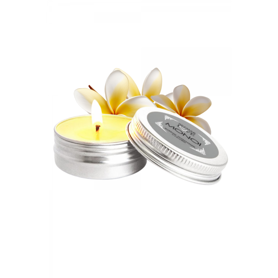 Mini Bougie de massage Monoï 30ml 100% naturelle - SEZ075 Mini Bougie de massage Monoï 30ml 100% naturelle - SEZ075