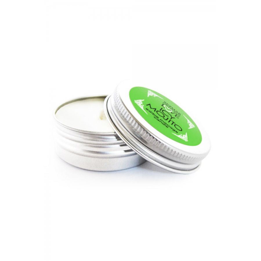 Mini Bougie de massage mojito 30ml 100% naturelle - SEZ074