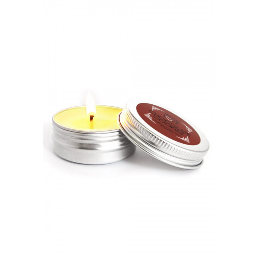 Mini Bougie de massage Chocolat Cookie 30ml 100% naturelle - SEZ068