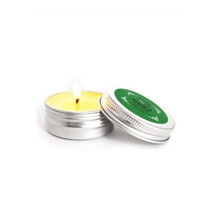 Mini Bougie de massage Bubble Gum 30ml 100% naturelle  - SEZ0066