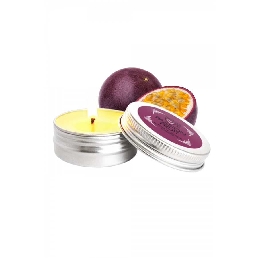 Mini Bougie de massage fruit de la passion 30ml 100% naturelle - SEZ067 Mini Bougie de massage fruit de la passion 30ml 100% naturelle - SEZ067
