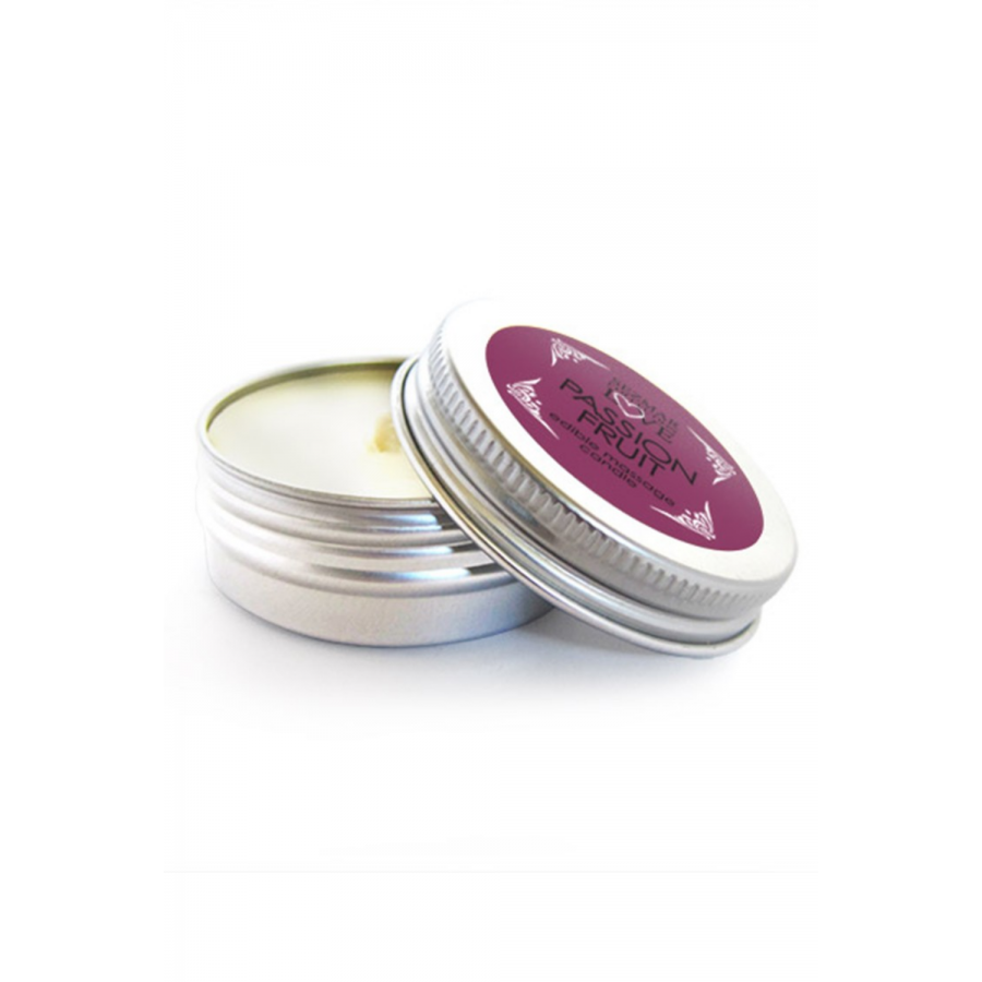 Mini Bougie de massage fruit de la passion 30ml 100% naturelle - SEZ067