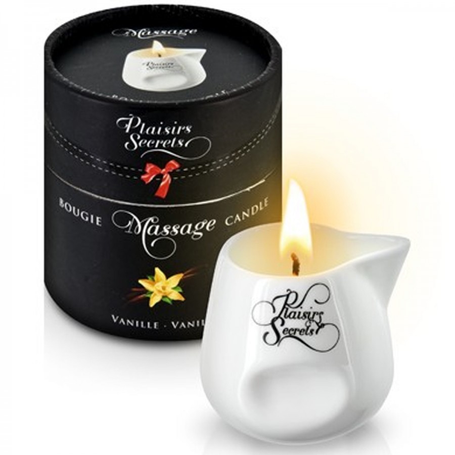 Bougie de massage vanille 80ml - CC826010 Bougie de massage vanille 80ml - CC826010