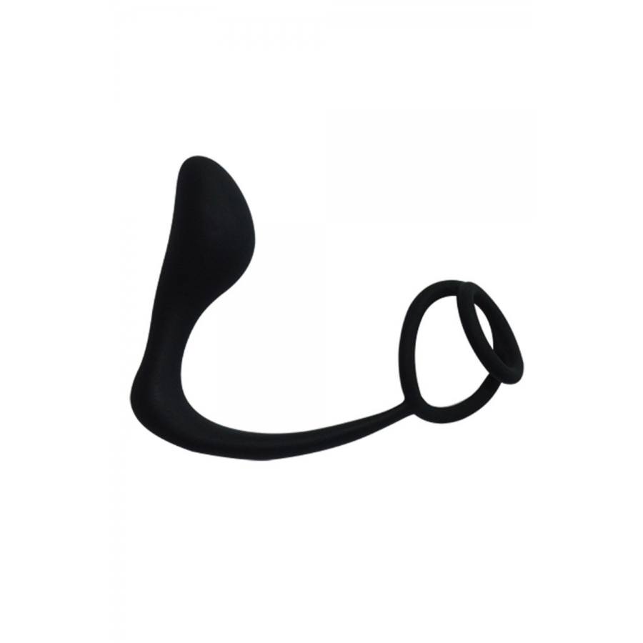 GASTON, Stimulateur Prostatique dans un silicone doux et lisse - POM014BLK GASTON, Stimulateur Prostatique dans un silicone doux et lisse - POM014BLK