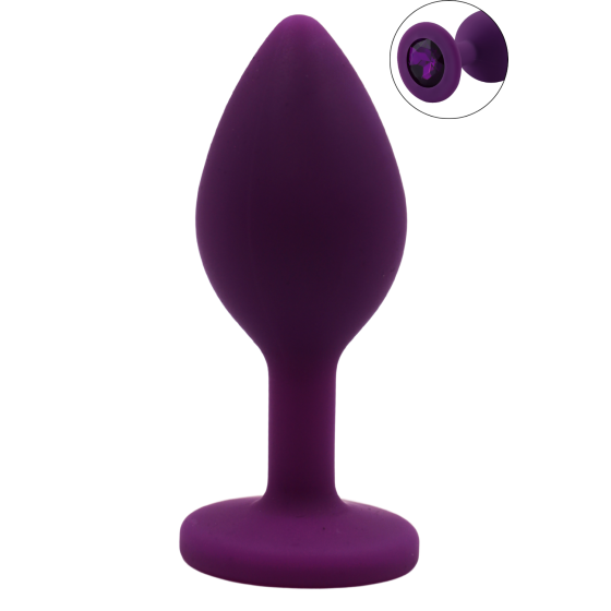 Plug bijou violet Small