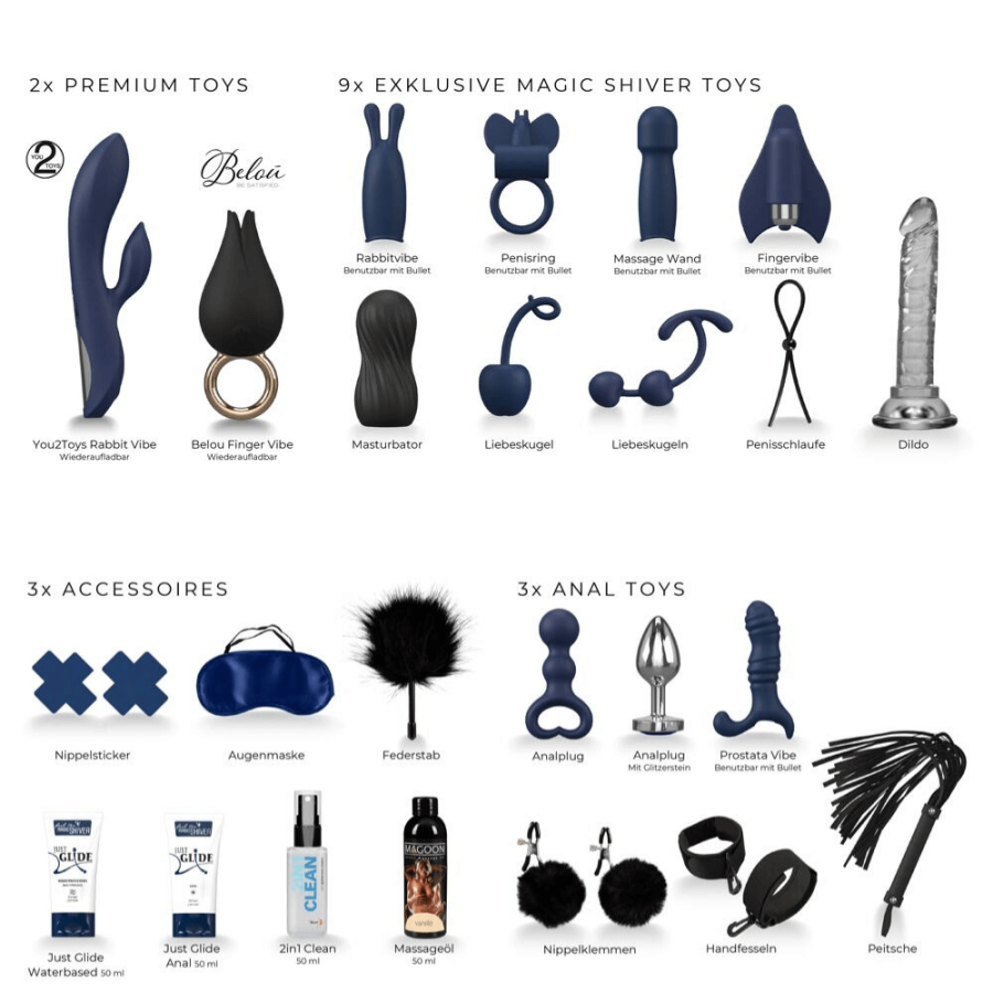 Calendrier de l'avent coquin Magic Shiver 2025 - 24 surprises - R638315 Calendrier de l'avent coquin Magic Shiver 2025 - 24 surprises - R638315