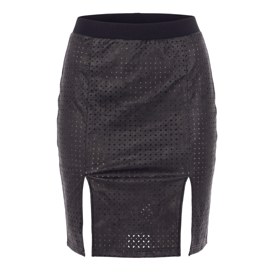 Jupe longue noire Omella - LSL3-LBLK