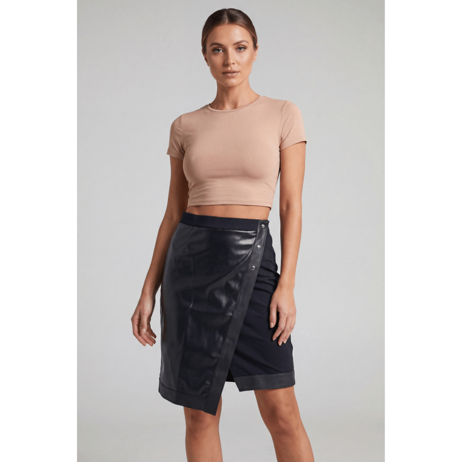 Jupe longue noire Frida - LSL2-LBLK