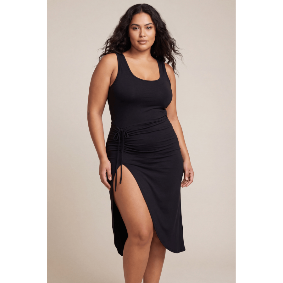 Robe noire Anastasia - LDC01BLK