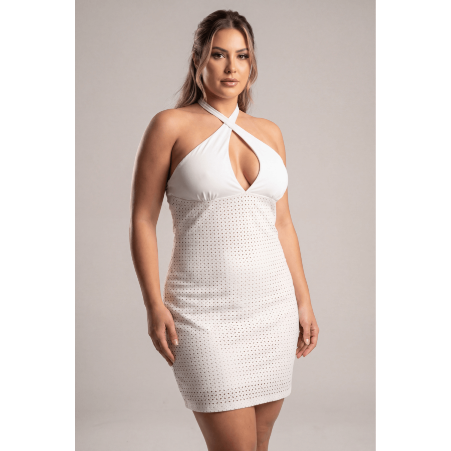 Robe blanche Margot - LDL3WHT