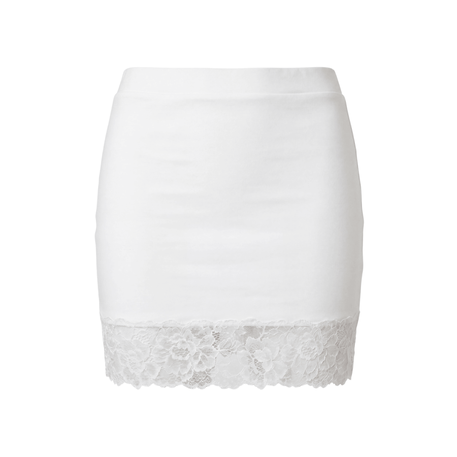 Jupe courte blanche Marina - LSK1-SWHT