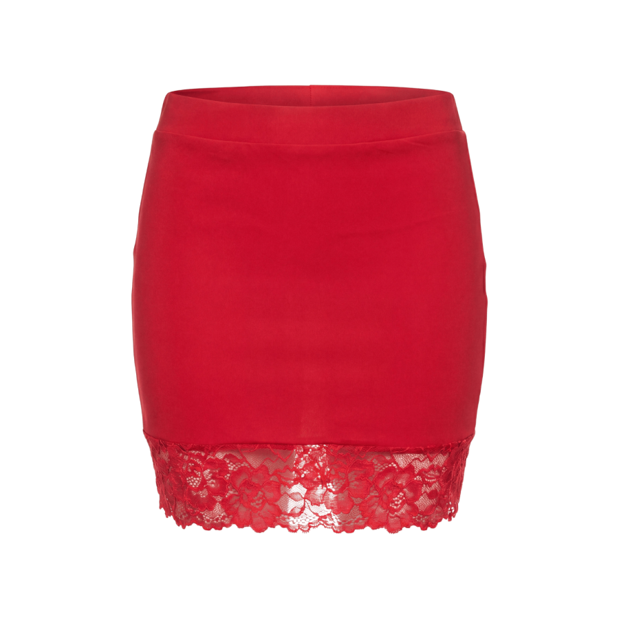 Jupe courte rouge Marina - LSK1-SRED
