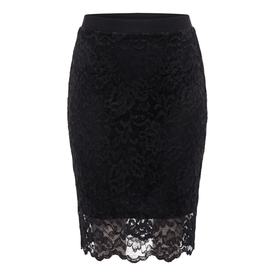 Jupe longue noire Catalina - LSK2-LBLK