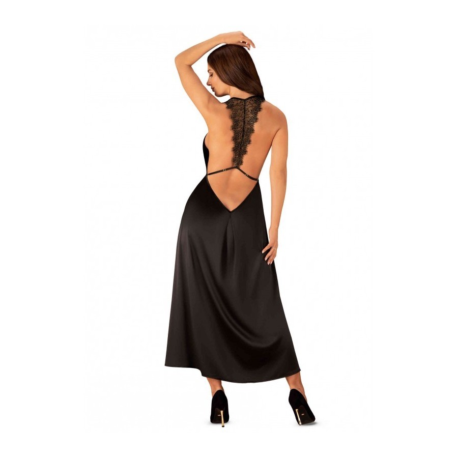 Agatya Robe - Noir
