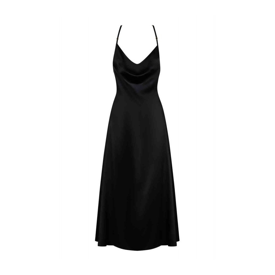 Agatya Robe - Noir