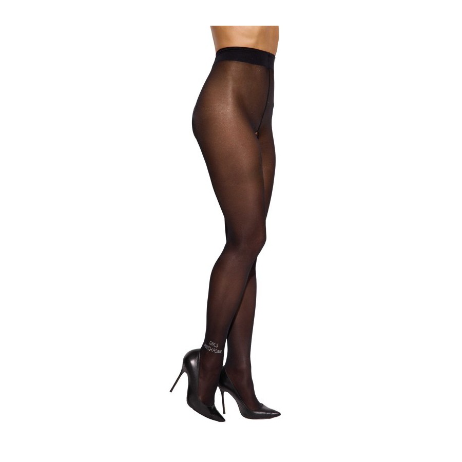 Norless GIRL Collants ouverts noir