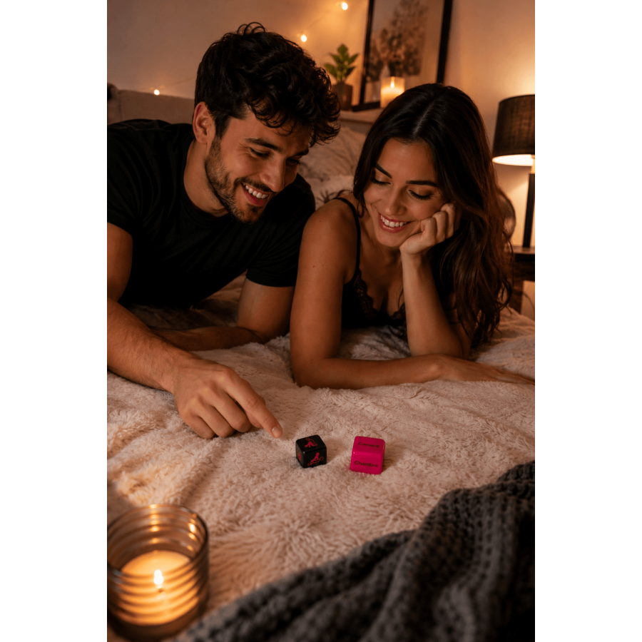 Jeu de Dés pour couple Kamasutra - 100201BLK