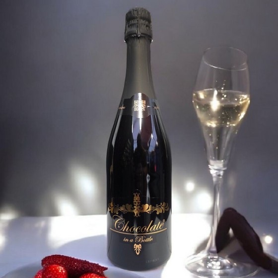 Chocolate in a Bottle – Blanc de Blancs pétillant aux arômes chocolat & noisette