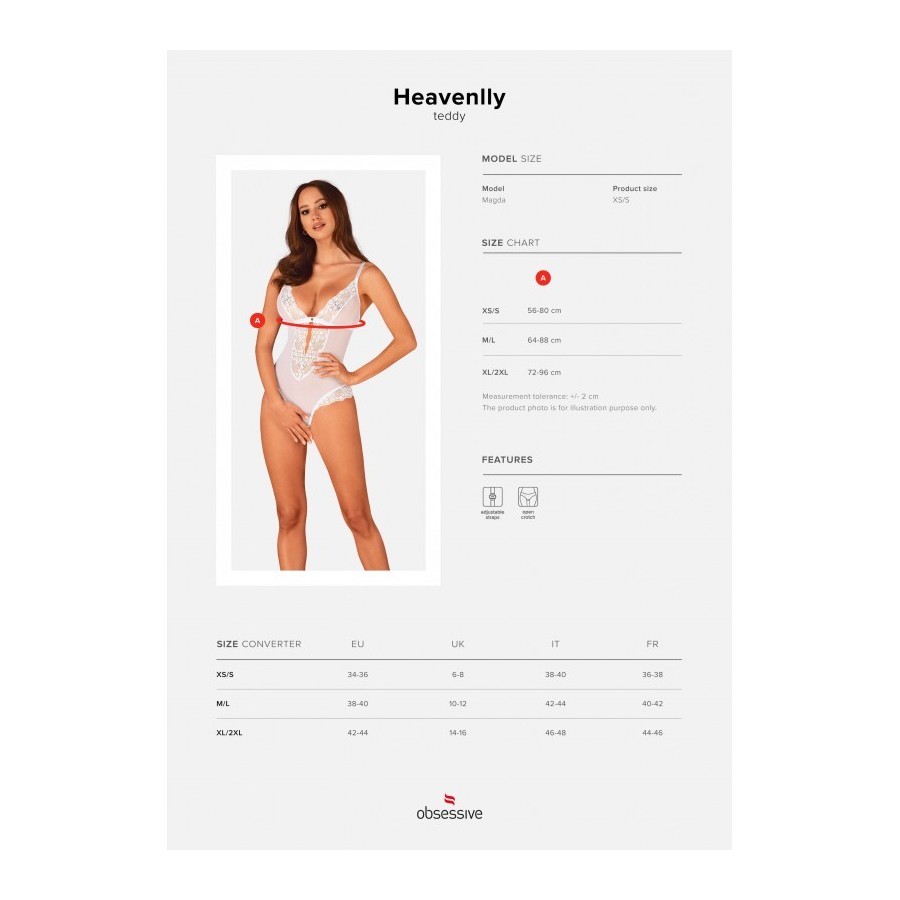Heavenlly Body ouvert - Blanc