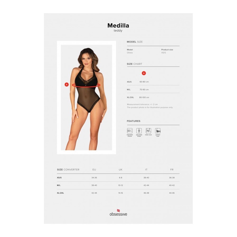 Medilla body - Noir