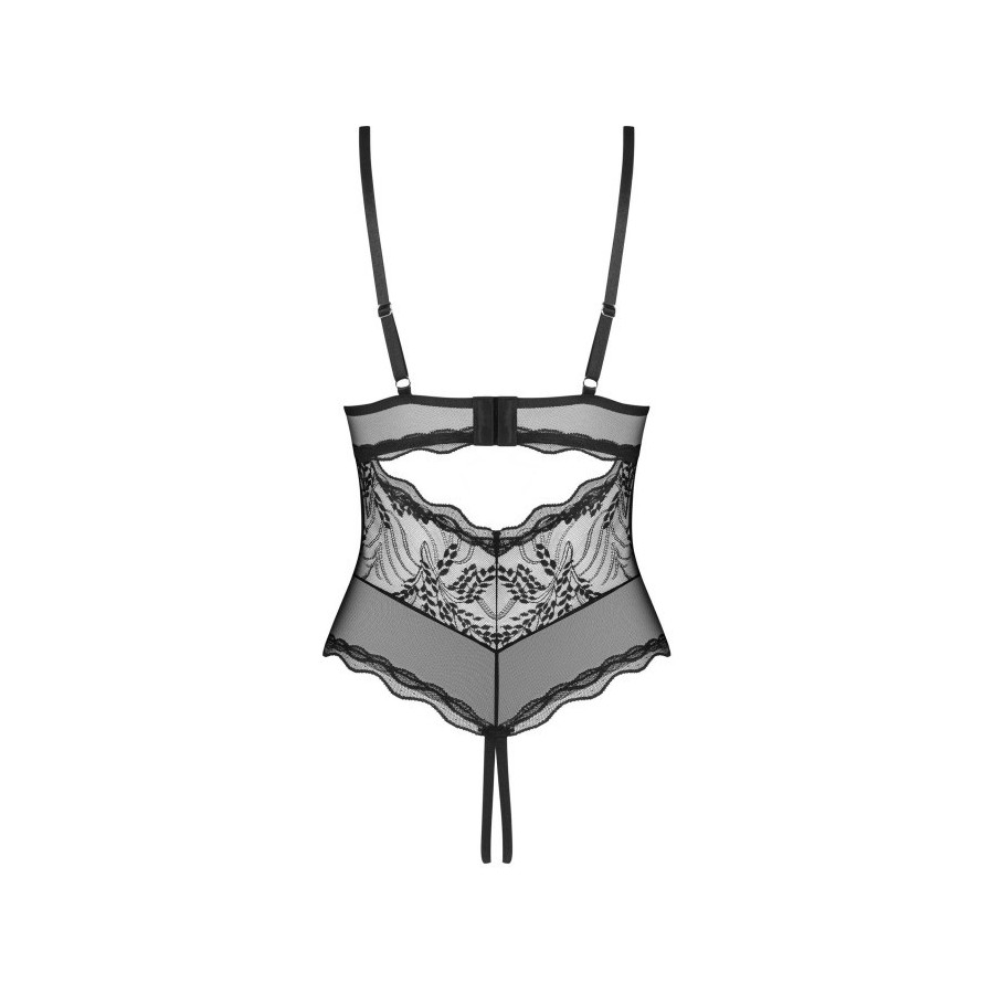 Perisia body ouvert - Noir