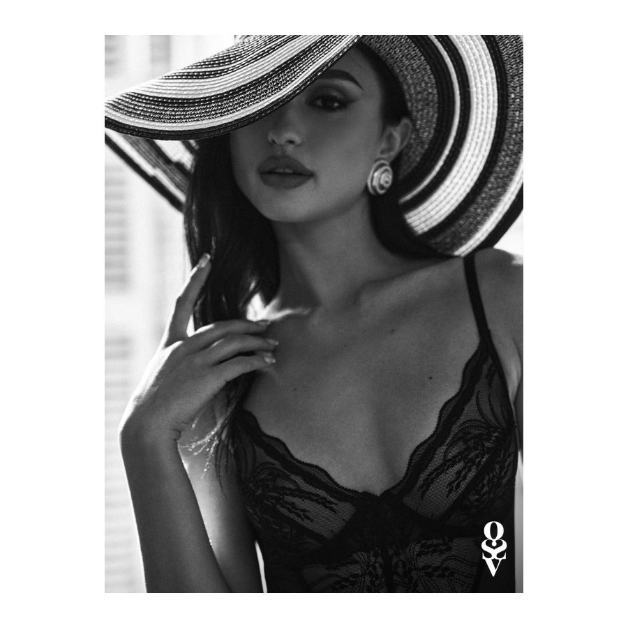 Perisia body ouvert - Noir