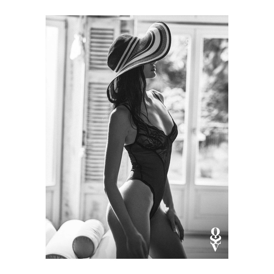 Perisia body ouvert - Noir