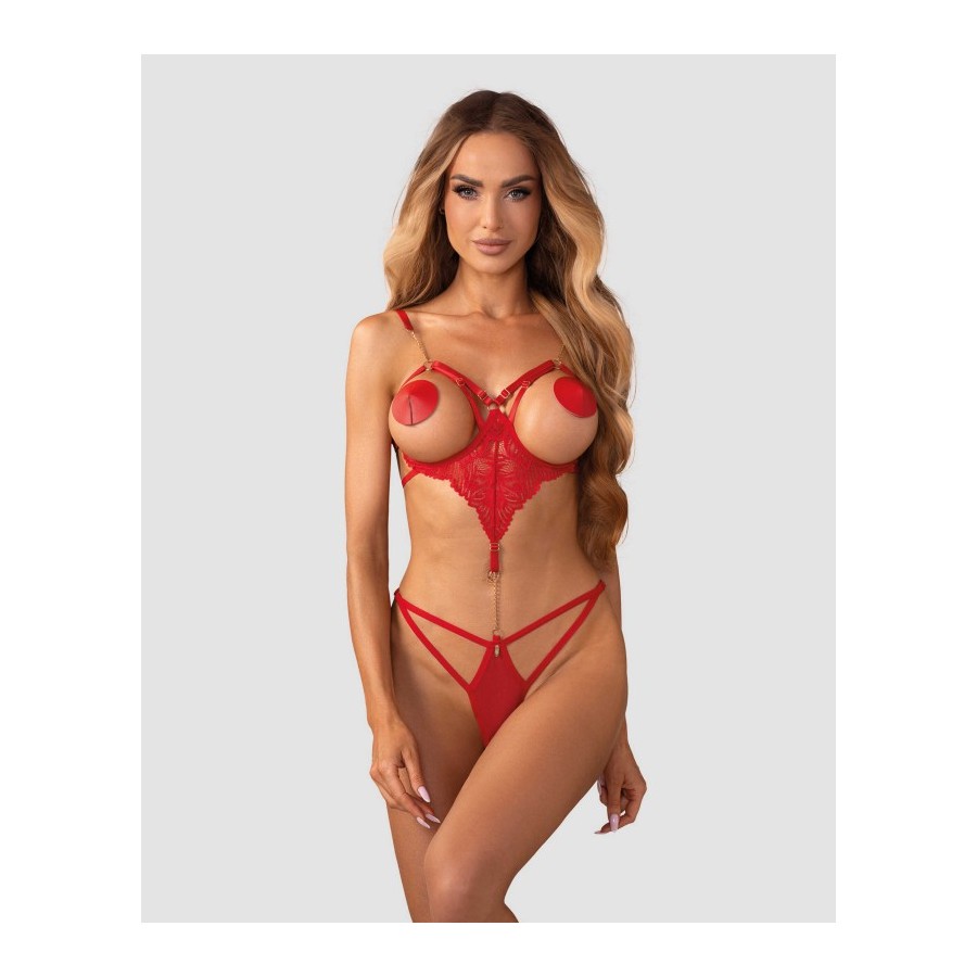 Matildea body ouvert Rouge