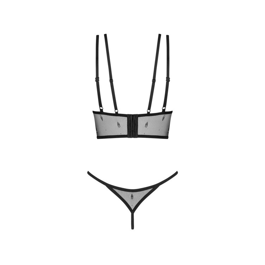 Anniverse special top et string - Noir