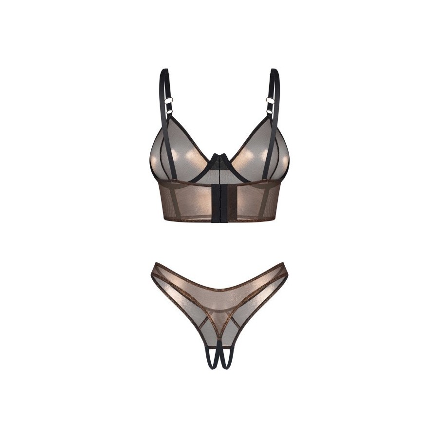 Soranna top et string ouvert