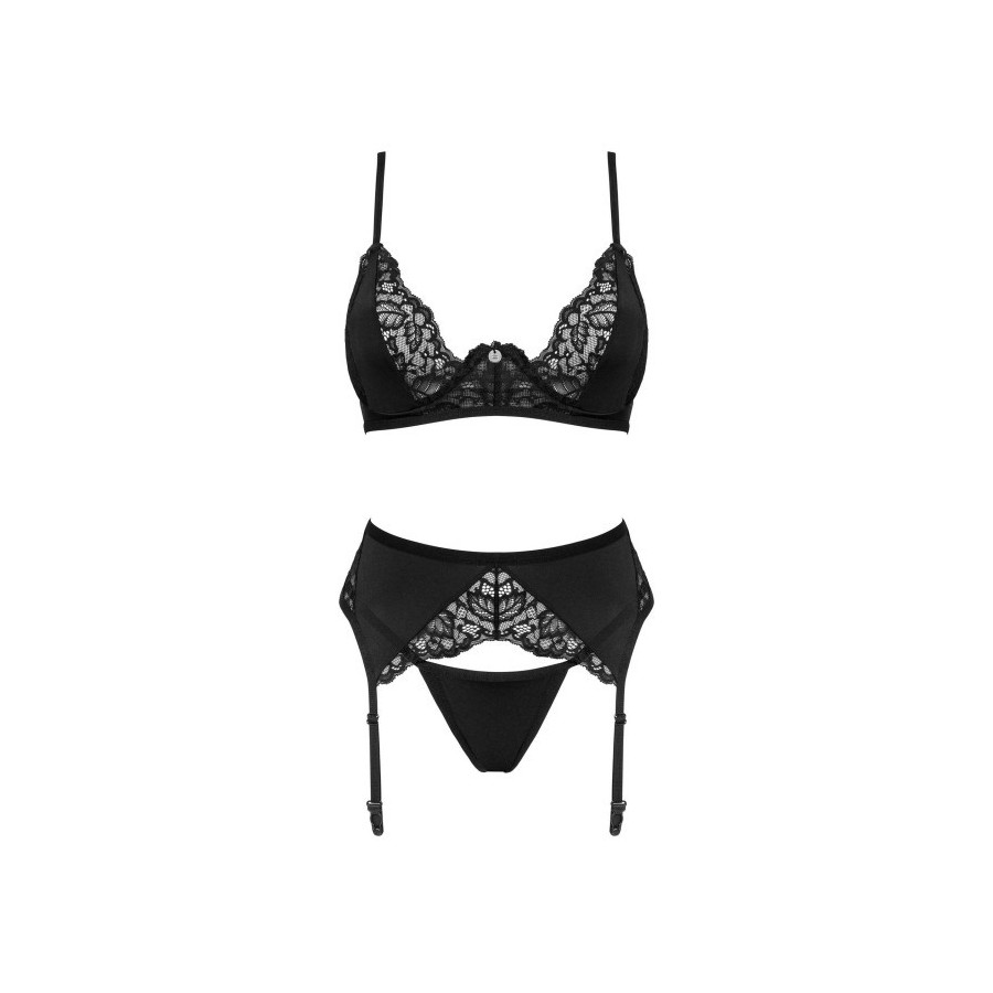 Bellastia ensemble 3 pièces - Noir