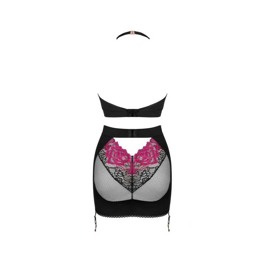 Rosenty ensemble Top et Jupe - Noir