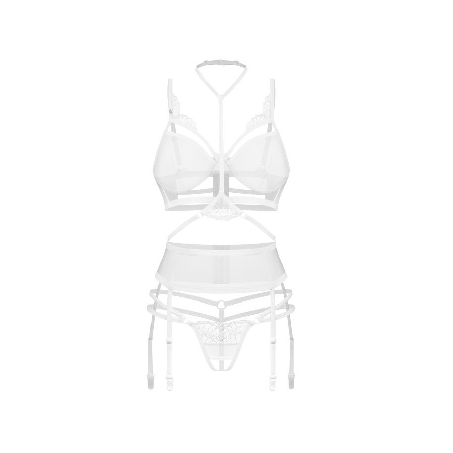 Premisis ensemble ouvert 3 pièces blanc PREMIUM