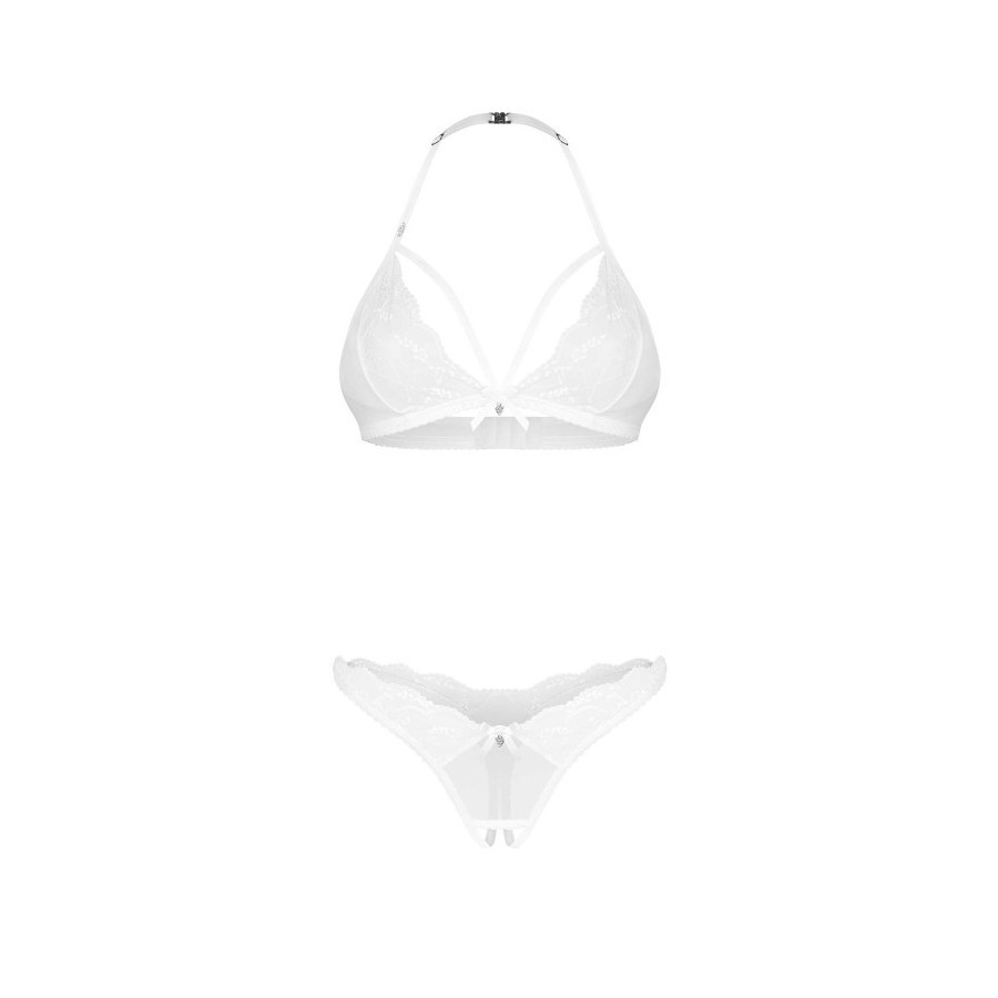 Weddya ensemble de lingerie 3 pièces - Blanc